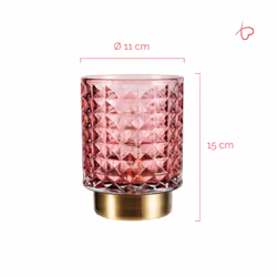 Pauleen Cute Glamour table lamp E14 Rose