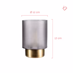 Pauleen Pure Glamour table lamp E27 Brass