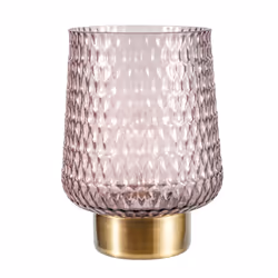 Pauleen Sparkling Glamour, Brass, Brown, Glass, Metal, Bedroom, Living room, IP20, III, E27