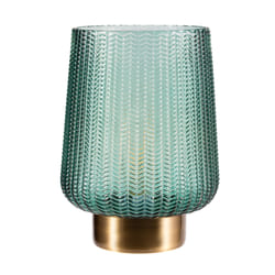Pauleen Pretty Glamour table lamp E27 Brass, Turquoise