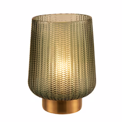 Pauleen Pretty Glamour table lamp E27 Brass, Turquoise