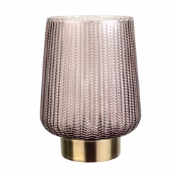 Pauleen Fabcy Glamour, Brass, Brown, Glass, Metal, Bedroom, Living room, IP20, III, E27