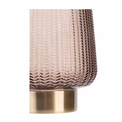 Pauleen Fabcy Glamour table lamp E27 Brass, Brown