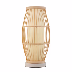 Pauleen 482.08, Beige, Bamboo, Plastic, Universal, IP20, II, E27