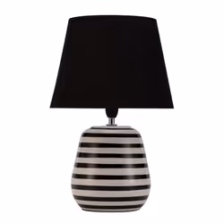 Pauleen Dressy Sparkle, Black, White, Ceramic, Fabric, Universal, IP20, II, E14