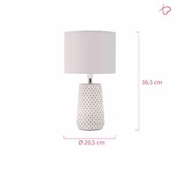 Pauleen 482.15 table lamp E14 Grey, White