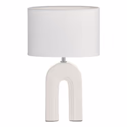 Paulmann Glow of Purity, Beige, White, Ceramic, Fabric, Bedroom, Living room, IP20, II, E14