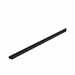 Paulmann 70521, Modular profile, Black, Aluminium, Plastic, 2000 mm, 17 mm, 9 mm