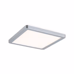 Paulmann 709.93, Square, Ceiling/wall, Chrome, Plastic, IP20, II