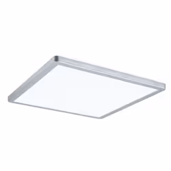 Paulmann 710.08, Square, Ceiling/wall, Chrome, Plastic, IP20, II