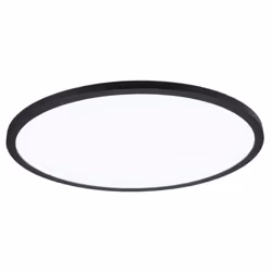 Paulmann Atria Shine, Round, Ceiling, Surface mounted, Black, Plastic, IP20