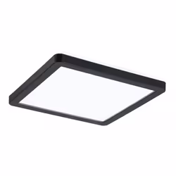 Paulmann 710.14, Square, Ceiling/wall, Black, Plastic, IP20, II