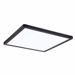 Paulmann 710.15, Square, Ceiling/wall, Black, Plastic, IP20, II
