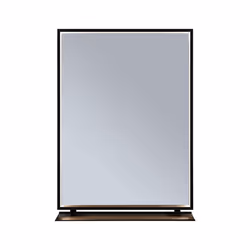Paulmann Miro, Black, Mirror, Metal, IP44, Square, LED, 11 W