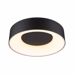 Paulmann Casca, Round, Ceiling/wall, Black, Metal, Plastic, IP44, II