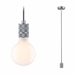 Paulmann Tilla, 1 bulb(s), E27, IP20, Aluminium