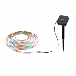 Paulmann 788.97, Universal strip light, Ambience, Outdoor, Black, Plastic, IP44