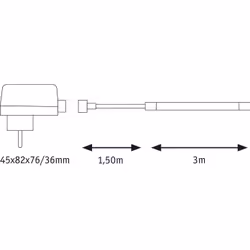 Paulmann SimpLED Universal strip light LED 12 W 3000 mm - Additional view 2