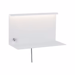 Paulmann 789.16, Surfaced, 1 bulb(s), 3000 K, IP20, White