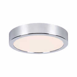 Paulmann Aviar, Round, Ceiling/wall, Chrome, Plastic, Home, Office, IP44