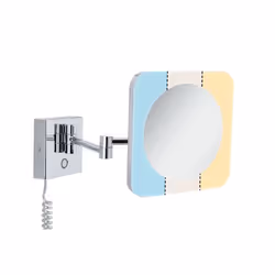 Paulmann Jora makeup mirror Square Chrome, Mirror, White