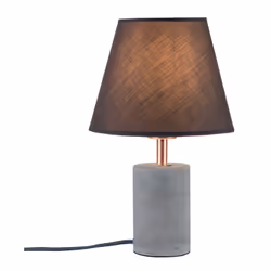 Paulmann 796.22, Copper, Grey, Concrete, Fabric, Metal, Grey, II, E27, 1 bulb(s)