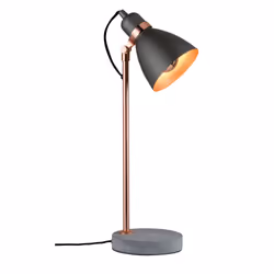 Paulmann 79624, Copper, Grey, Concrete, Metal, Living room, II, E27, 1 bulb(s)