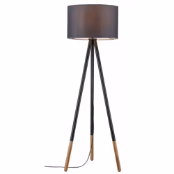Paulmann 79633, Grey, Living room, Metal, Wood, II, E27, 1 bulb(s)