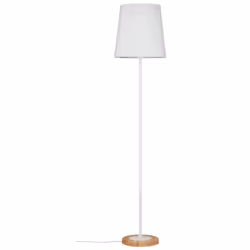 Paulmann 79634, White, Living room, Fabric, Metal, Wood, II, E27, 1 bulb(s)