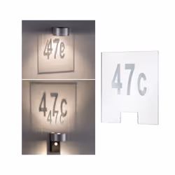 Paulmann 79674, Surfaced, Square, 1 bulb(s), Transparent