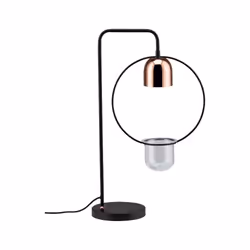 Paulmann 797.46, Black, Copper, Metal, Universal, IP20, II, E27