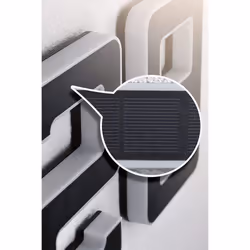 Paulmann 79843 LED House Number 2 IP44 Warm White Replaceable Battery incl. 1x0.2 watt luminaire Black lamp Plastic Solar Light 3000 K, 0.2 W - Additional view 6