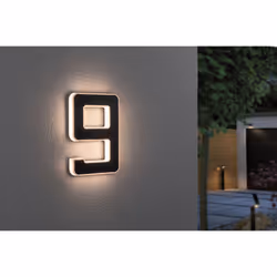 Paulmann Solar LED House number luminaire Number 9 - Additional view 3