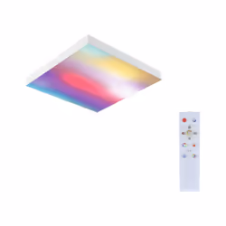 Paulmann Velora Rainbow, Square, Ceiling, White, Metal, Home, Office, IP20
