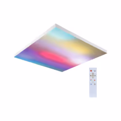 Paulmann Velora, Square, Ceiling, White, Metal, Home, Office, IP20