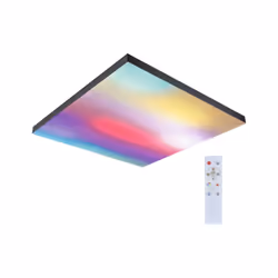 Paulmann Velora, Square, Ceiling, Black, Metal, IP20, II