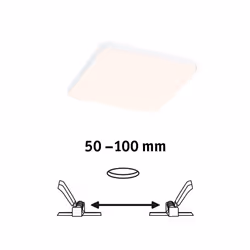 Paulmann Veluna VariFit Edge ceiling lighting LED 14 W E