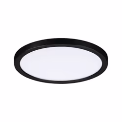 Paulmann 79964, Round, Ceiling, Surface mounted, Black, Plastic, IP44