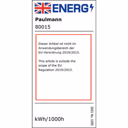 Paulmann Incandescent lamp E14 230V 43lm 7W 2300K dimmable Clear