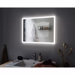 Paulmann HomeSpa Mirra wall mirror Rectangular White - Additional view 5
