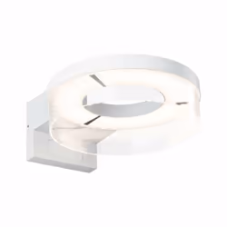 Paulmann 93112, Outdoor wall lighting, White, Aluminium, IP44, Facade, I