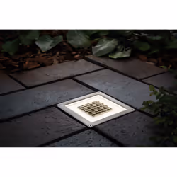 Paulmann Floor recessed light set Solar Cube LED Stainless steel, 1 pc. set