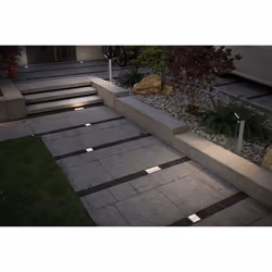 Paulmann Solar LED Recessed floor lamp luminaire Aron