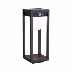Paulmann Marisol, Black, Plastic, IP44, Garden, III, Motion sensor
