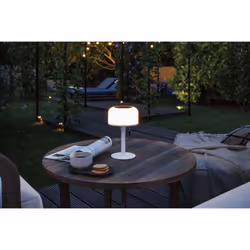 Paulmann Solar Bartja table lamp Non-changeable bulb(s) 1.6 W LED White