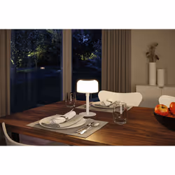 Paulmann Solar Bartja table lamp Non-changeable bulb(s) 1.6 W LED White