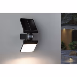Paulmann Solar LED Wallwasher Lesla Twilight-controlled motion detector (IR)