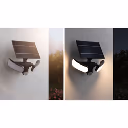 Paulmann Solar LED Wallwasher Sonlig Twilight-controlled motion detector (IR)