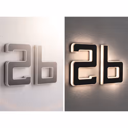 Paulmann Letter B Outdoor wall lighting Non-changeable bulb(s) LED 0.2 W
