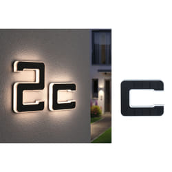 Paulmann Letter C Outdoor wall lighting Non-changeable bulb(s) LED 0.2 W